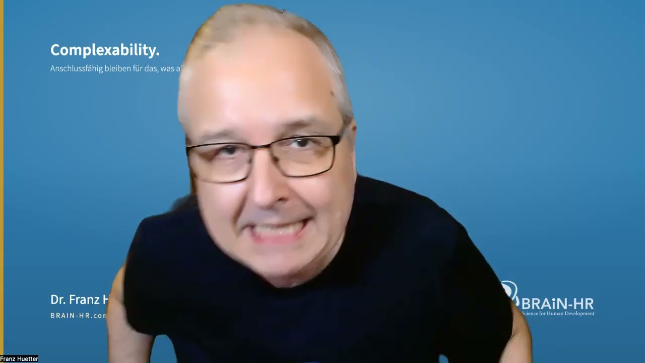 Dr. Franz Hütter im Video über Complexability